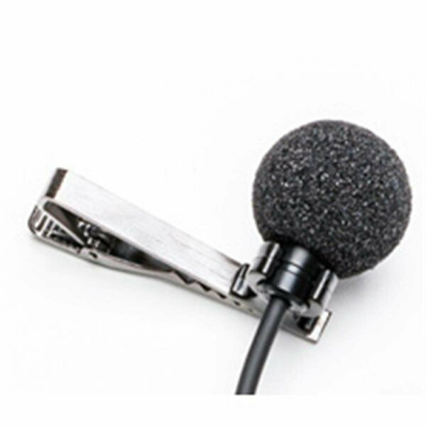 Boombox Black Lavalier Microphone Lapel Clip BO3205796
